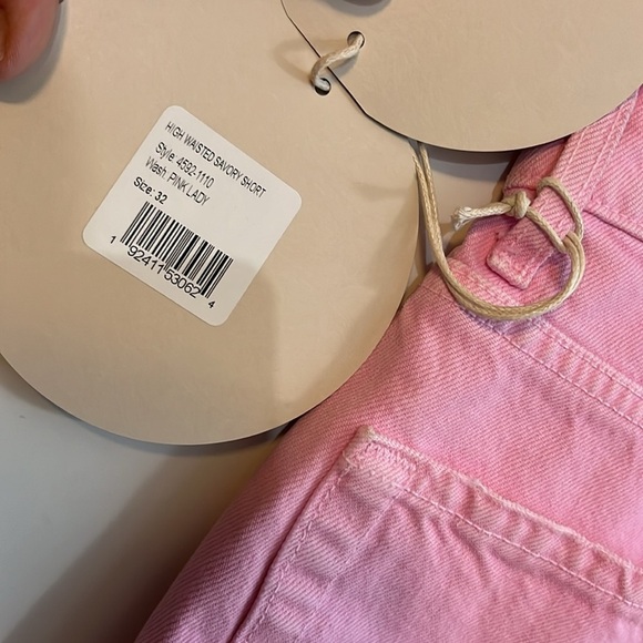 MOTHER Snacks Savory Shorts Size 32 NWT - Picture 8 of 13